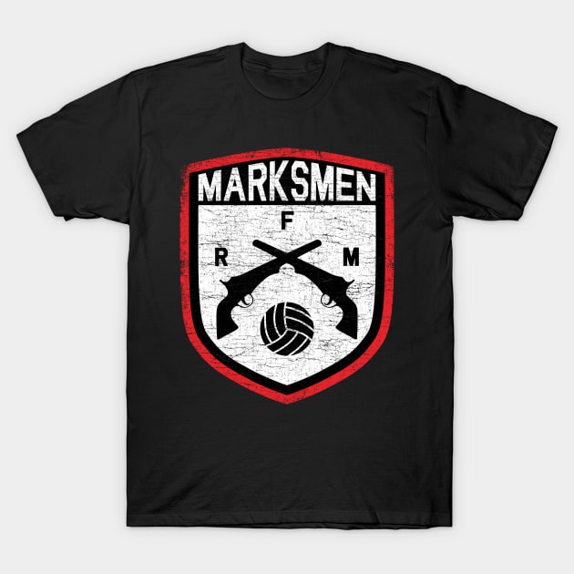 Fall River Marksmen Vintage T-Shirt by zurcnami